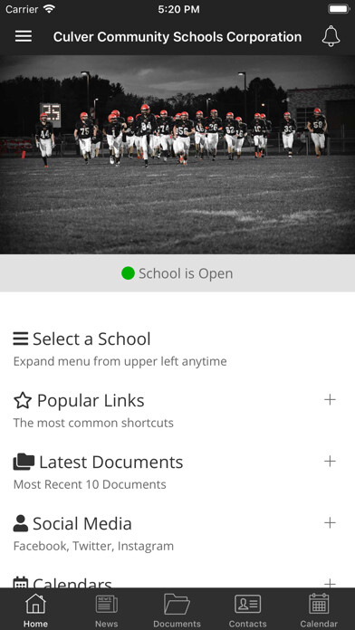 Emulate iPhone app Culver Community Schools using MyAndroid Emulate iPhone app Culver Community Schools using MyAndroid