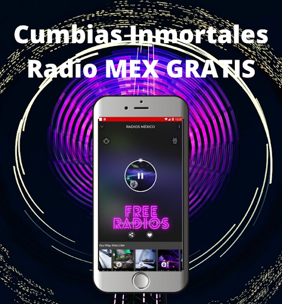 Run android online APK Cumbias Inmortales Radio MEX GRATIS from MyAndroid or emulate Cumbias Inmortales Radio MEX GRATIS using MyAndroid