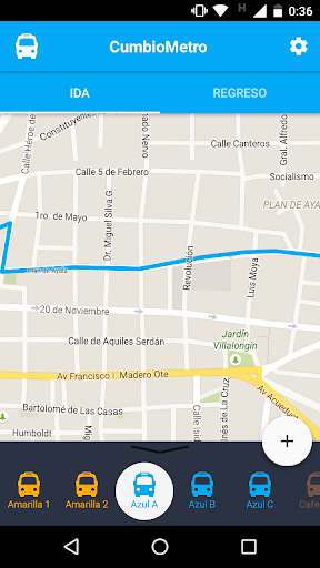 Run android online APK CumbioMetro Morelia from MyAndroid or emulate CumbioMetro Morelia using MyAndroid