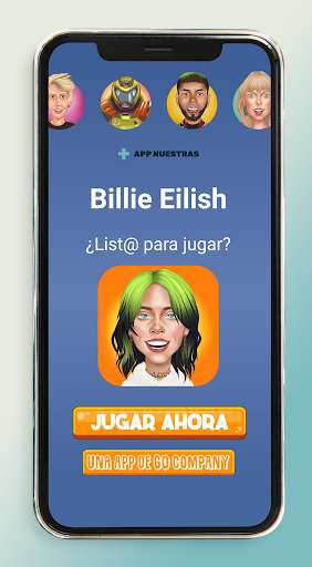 Run android online APK Cuánto sabes sobre Billie Eilish from MyAndroid or emulate Cuánto sabes sobre Billie Eilish using MyAndroid