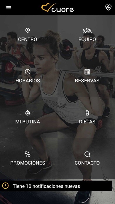 Emulate iPhone app Cuore Fitness using MyAndroid Emulate iPhone app Cuore Fitness using MyAndroid