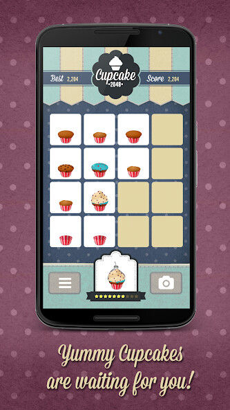 Run android online APK Cupcake 2048 from MyAndroid or emulate Cupcake 2048 using MyAndroid