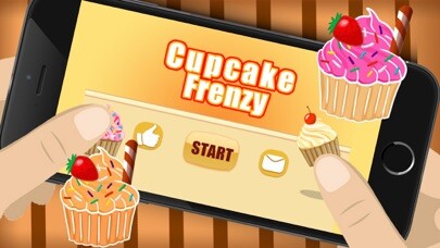Emulate iPhone app Cupcake Frenzy Game using MyAndroid