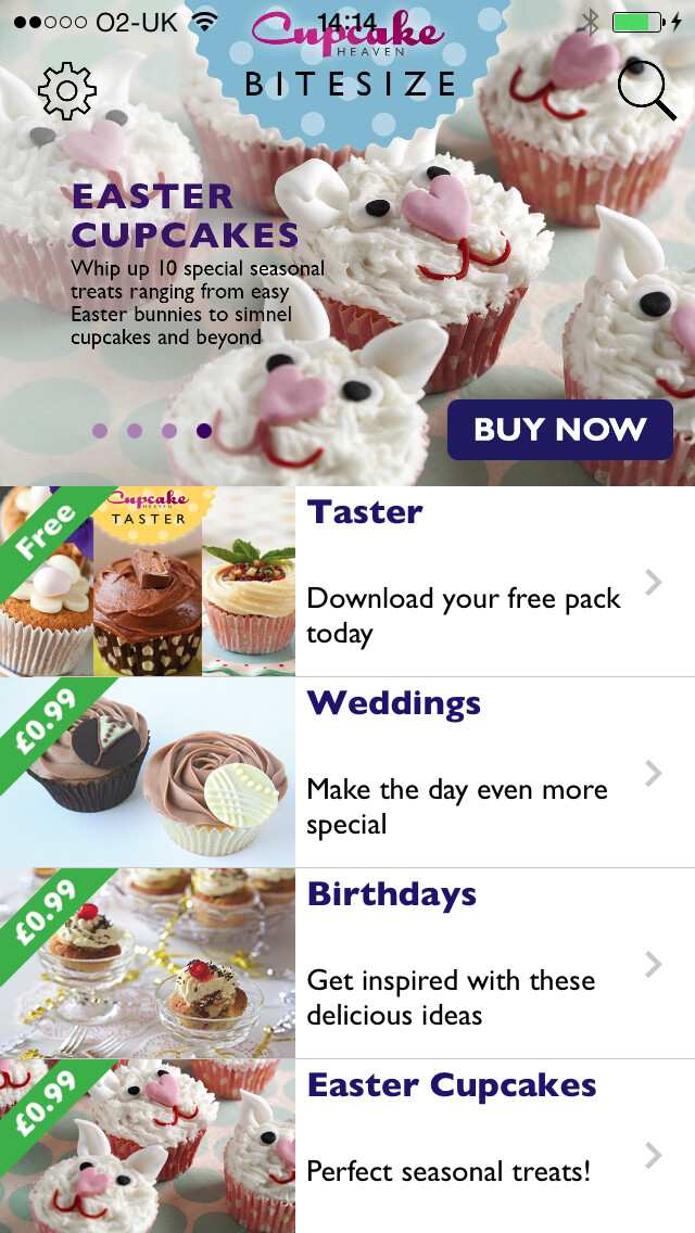 Emulate iPhone app Cupcake Heaven Bitesize using MyAndroid Emulate iPhone app Cupcake Heaven Bitesize using MyAndroid