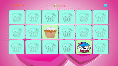 Emulate iPhone app Cupcake Matching - Match 2 Card Game for boy & girl using MyAndroid