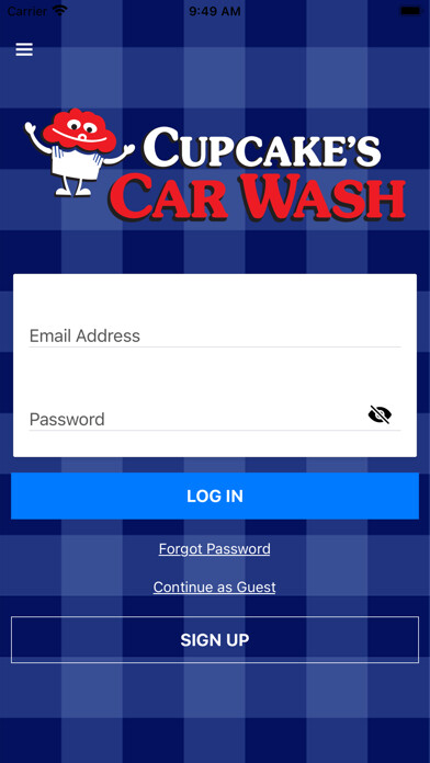 Emulate iPhone app Cupcakes Car Wash using MyAndroid