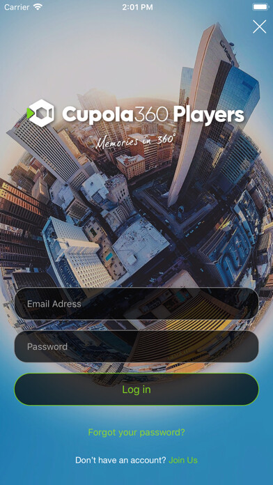 Emulate iPhone app Cupola360 Players using MyAndroid