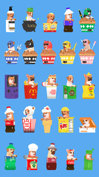 Emulate iPhone app Cuppy Dogs using MyAndroid