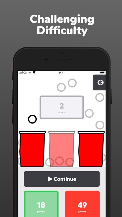 Emulate iPhone app Cups and Balls - A Casual Game using MyAndroid Emulate iPhone app Cups and Balls - A Casual Game using MyAndroid