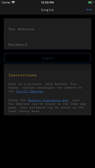 Emulate iPhone app Cups Messenger using MyAndroid Emulate iPhone app Cups Messenger using MyAndroid