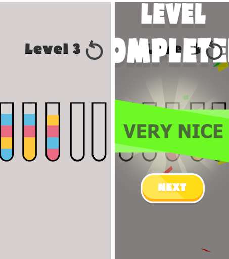 Run android online APK Cups water colors sort puzzle from MyAndroid or emulate Cups water colors sort puzzle using MyAndroid