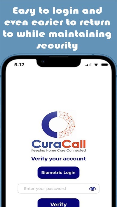 Emulate iPhone app CuraCall using MyAndroid