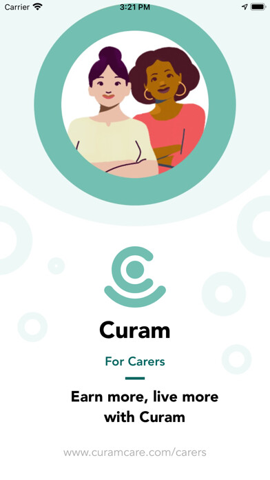 Emulate iPhone app Curam for carers using MyAndroid