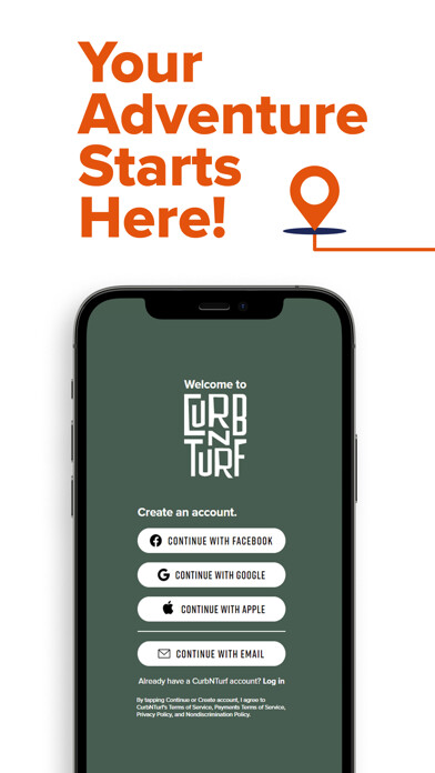Emulate iPhone app CurbNTurf using MyAndroid