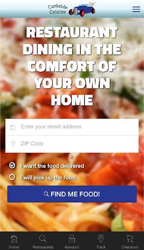 Emulate Android APK Curbside Cuisine