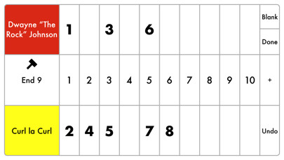 Emulate iPhone app Curling Scoreboard using MyAndroid Emulate iPhone app Curling Scoreboard using MyAndroid