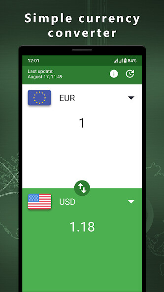 Run android online APK Currency Converter: Money Exchange Rates from MyAndroid or emulate Currency Converter: Money Exchange Rates using MyAndroid