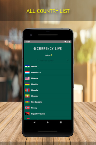Run android online APK Currency Live from MyAndroid or emulate Currency Live using MyAndroid
