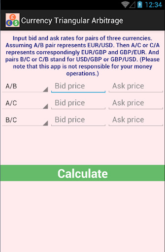 Run android online APK Currency Triangular Arbitrage from MyAndroid or emulate Currency Triangular Arbitrage using MyAndroid