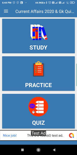 Run android online APK Current Affairs 2021 & GK Practice Test from MyAndroid or emulate Current Affairs 2021 & GK Practice Test using MyAndroid