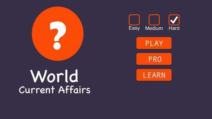 Emulate Android APK Current Affairs  General Knowledge Quiz