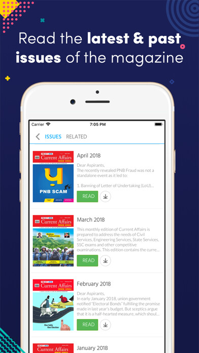 Emulate iPhone app Current Affairs Made Easy using MyAndroid Emulate iPhone app Current Affairs Made Easy using MyAndroid