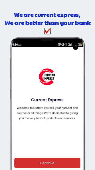 Run android online APK Current Express from MyAndroid or emulate Current Express using MyAndroid