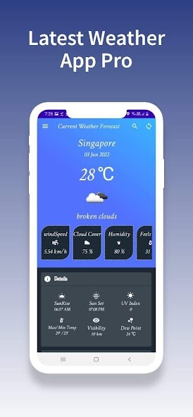 Run android online APK Current Weather Forecast from MyAndroid or emulate Current Weather Forecast using MyAndroid