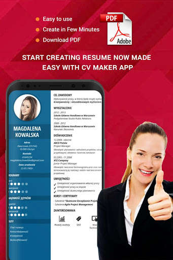 Run android online APK Curriculum Vitae - Resume Builder with CV Template from MyAndroid or emulate Curriculum Vitae - Resume Builder with CV Template using MyAndroid