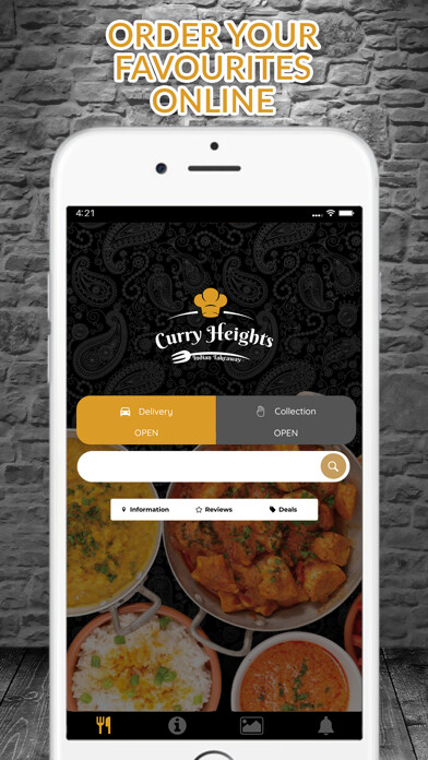 Emulate iPhone app Curry Heights using MyAndroid Emulate iPhone app Curry Heights using MyAndroid