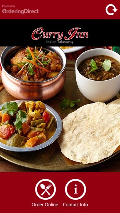 Emulate iPhone app Curry Inn Takeaway using MyAndroid Emulate iPhone app Curry Inn Takeaway using MyAndroid
