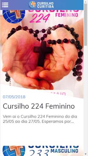 Run android online APK CURSILHO CURITIBA from MyAndroid or emulate CURSILHO CURITIBA using MyAndroid