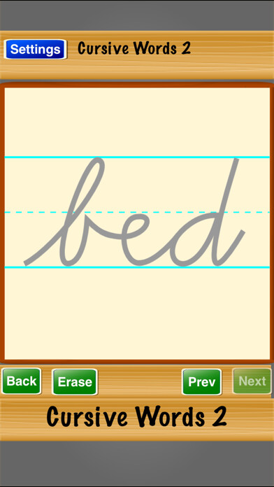 Emulate iPhone app Cursive Words 2 using MyAndroid Emulate iPhone app Cursive Words 2 using MyAndroid