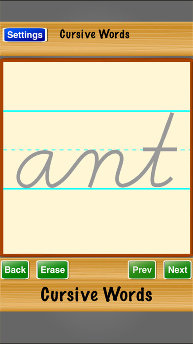 Emulate iPhone app Cursive Words using MyAndroid Emulate iPhone app Cursive Words using MyAndroid
