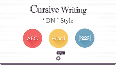 Emulate iPhone app Cursive Writing DN Style using MyAndroid Emulate iPhone app Cursive Writing DN Style using MyAndroid