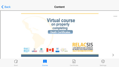 Emulate iPhone app Curso Certificado Defunción using MyAndroid Emulate iPhone app Curso Certificado Defunción using MyAndroid