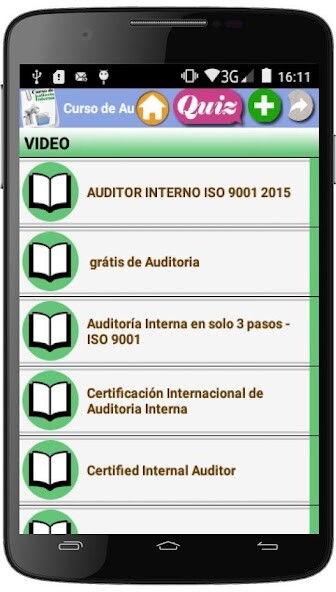 Run android online APK CURSO DE AUDITORÍA INTERNA from MyAndroid or emulate CURSO DE AUDITORÍA INTERNA using MyAndroid