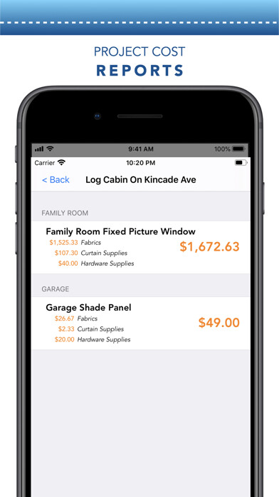 Emulate iPhone app Curtain Calculator using MyAndroid Emulate iPhone app Curtain Calculator using MyAndroid