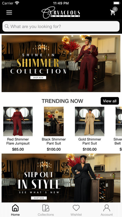 Emulate iPhone app Curvaceous Boutique using MyAndroid Emulate iPhone app Curvaceous Boutique using MyAndroid