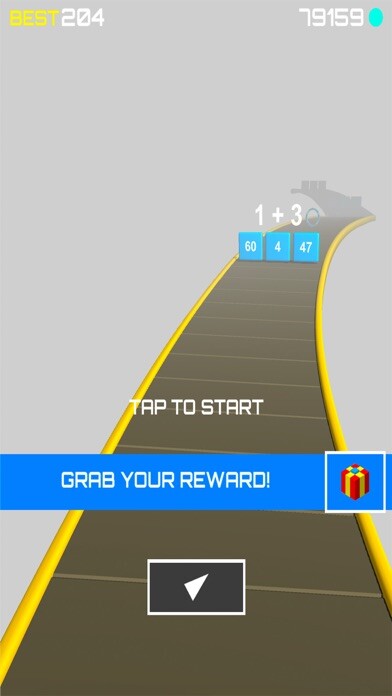 Emulate iPhone app Curvy Path Maths 3d Games 2019 using MyAndroid
