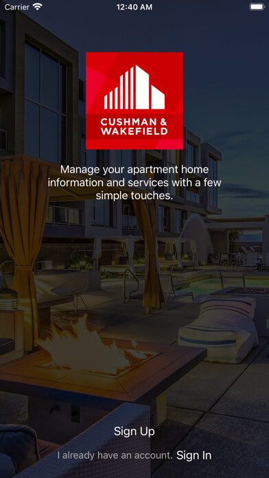 Emulate iPhone app Cushman Resident using MyAndroid