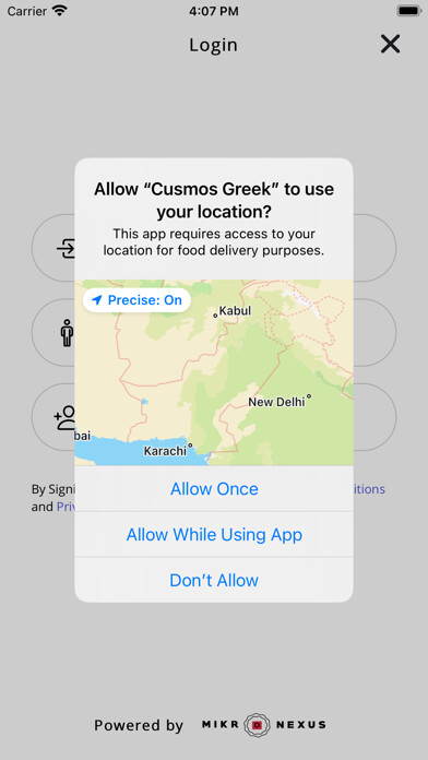 Emulate iPhone app Cusmos Restaurant using MyAndroid Emulate iPhone app Cusmos Restaurant using MyAndroid