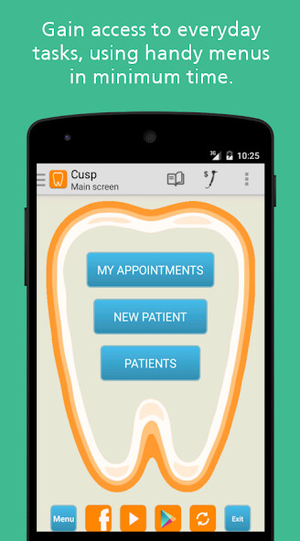 Run android online APK Cusp Dental Clinic Software from MyAndroid or emulate Cusp Dental Clinic Software using MyAndroid