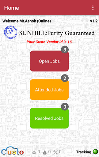 Run android online APK Custo Field (for companies) from MyAndroid or emulate Custo Field (for companies) using MyAndroid