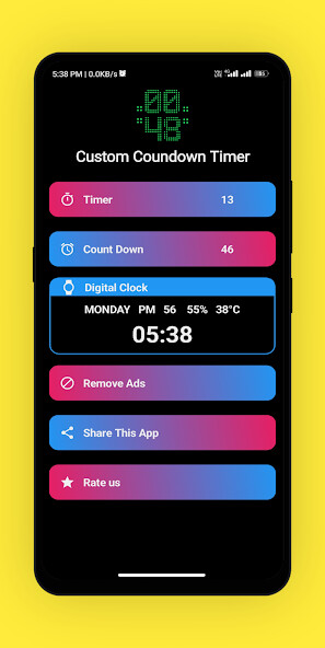 Run android online APK Custom Countdown Timer from MyAndroid or emulate Custom Countdown Timer using MyAndroid Run android online APK Custom Countdown Timer from MyAndroid or emulate Custom Countdown Timer using MyAndroid