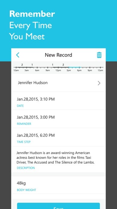 Emulate iPhone app Customer Keeper using MyAndroid