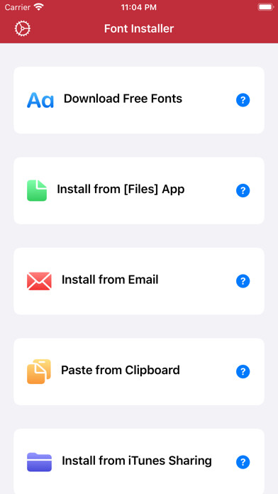 Emulate iPhone app Custom Fonts - Font Installer using MyAndroid Emulate iPhone app Custom Fonts - Font Installer using MyAndroid