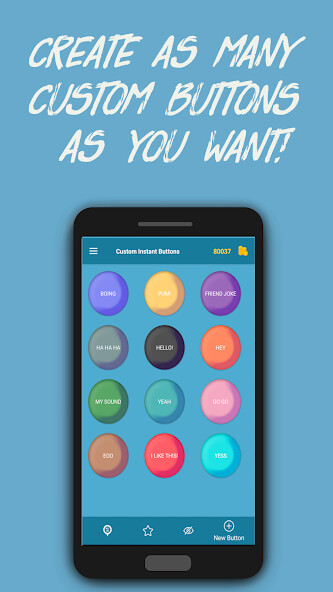 Run android online APK Custom Instant Buttons from MyAndroid or emulate Custom Instant Buttons using MyAndroid
