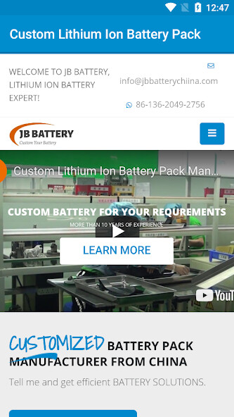 Run android online APK Custom Lithium Ion Battery Pack from MyAndroid or emulate Custom Lithium Ion Battery Pack using MyAndroid