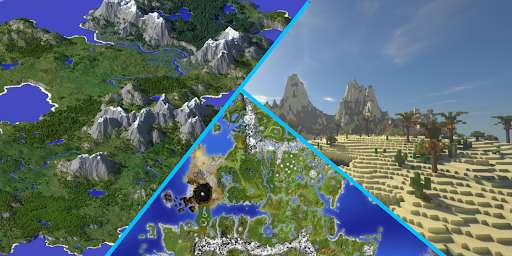 Run android online APK Custom Map for Minecraft from MyAndroid or emulate Custom Map for Minecraft using MyAndroid